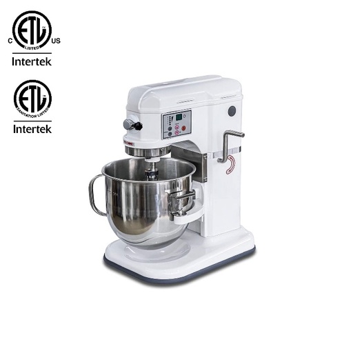 8 Quart ETL Electric Cake Stand Mixer with Digital Controls B7C